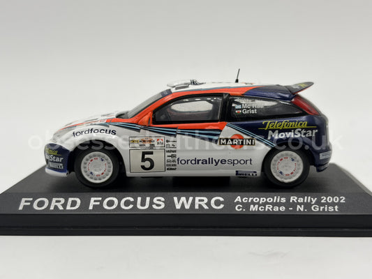 1/43 2002 Ford Focus WRC - Acropolis Rally - McRae / Grist | Model Rally Car