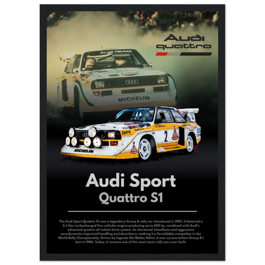 Audi Sport Quattro S1 Poster