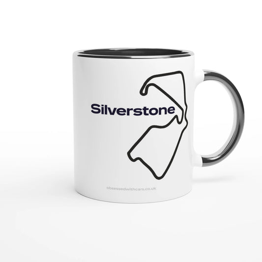 Silverstone Race Track Outline Mug