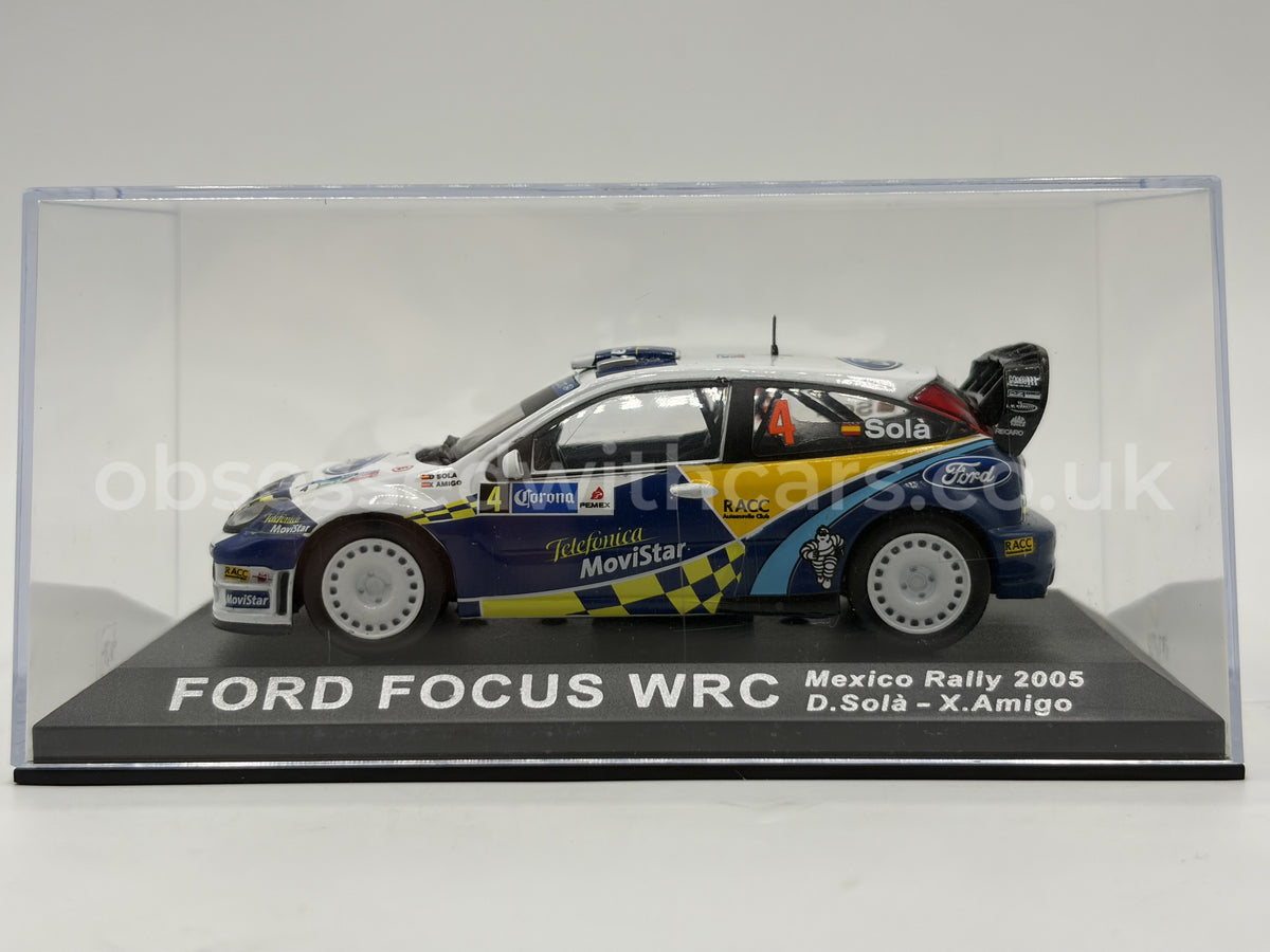 1/43 2005 Ford Focus WRC - Mexico Rally - Sola / Amigo | Model Rally Car