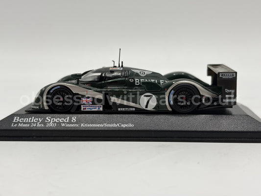 1/43 2003 Bentley Speed 8 - Kristensen / Smith / Capello - Minichamps | Model Le Mans Car