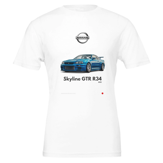 Nissan Skyline GTR R34 T-Shirt