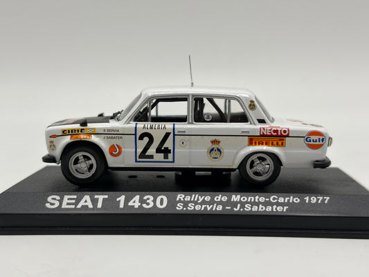 1/43 1977 Seat 1430 - Monte Carlo Rally - Servia / Sabater | Model Rally Car