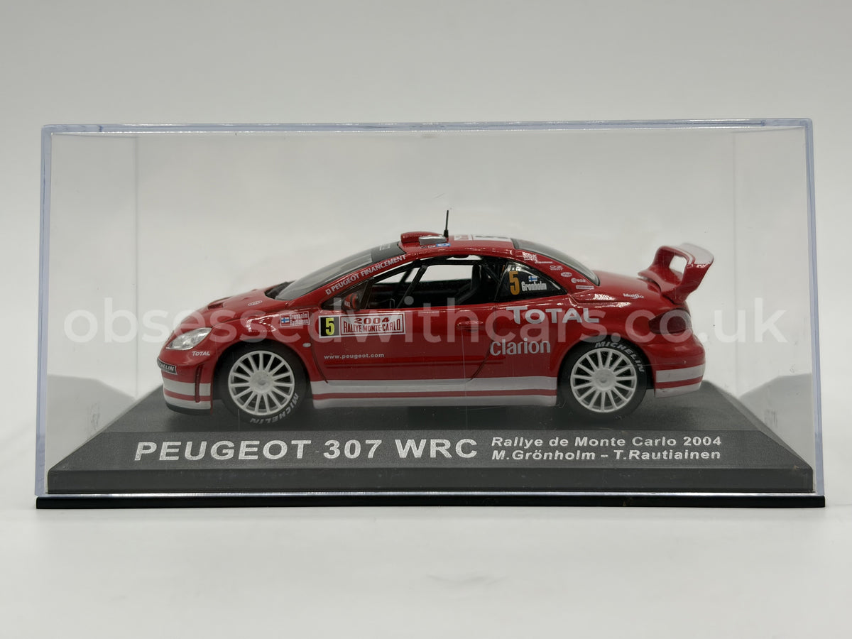 1/43 2004 Peugeot 307 WRC - Rallye Monte Carlo - Grönholm / Rautiainen | Model Rally Car