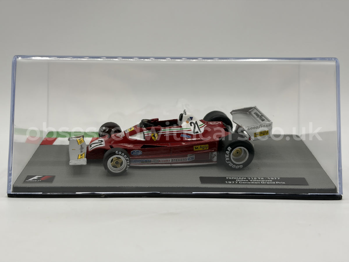 1/43 1977 Ferrari 312 T2 – Gilles Villeneuve | Model F1 Car