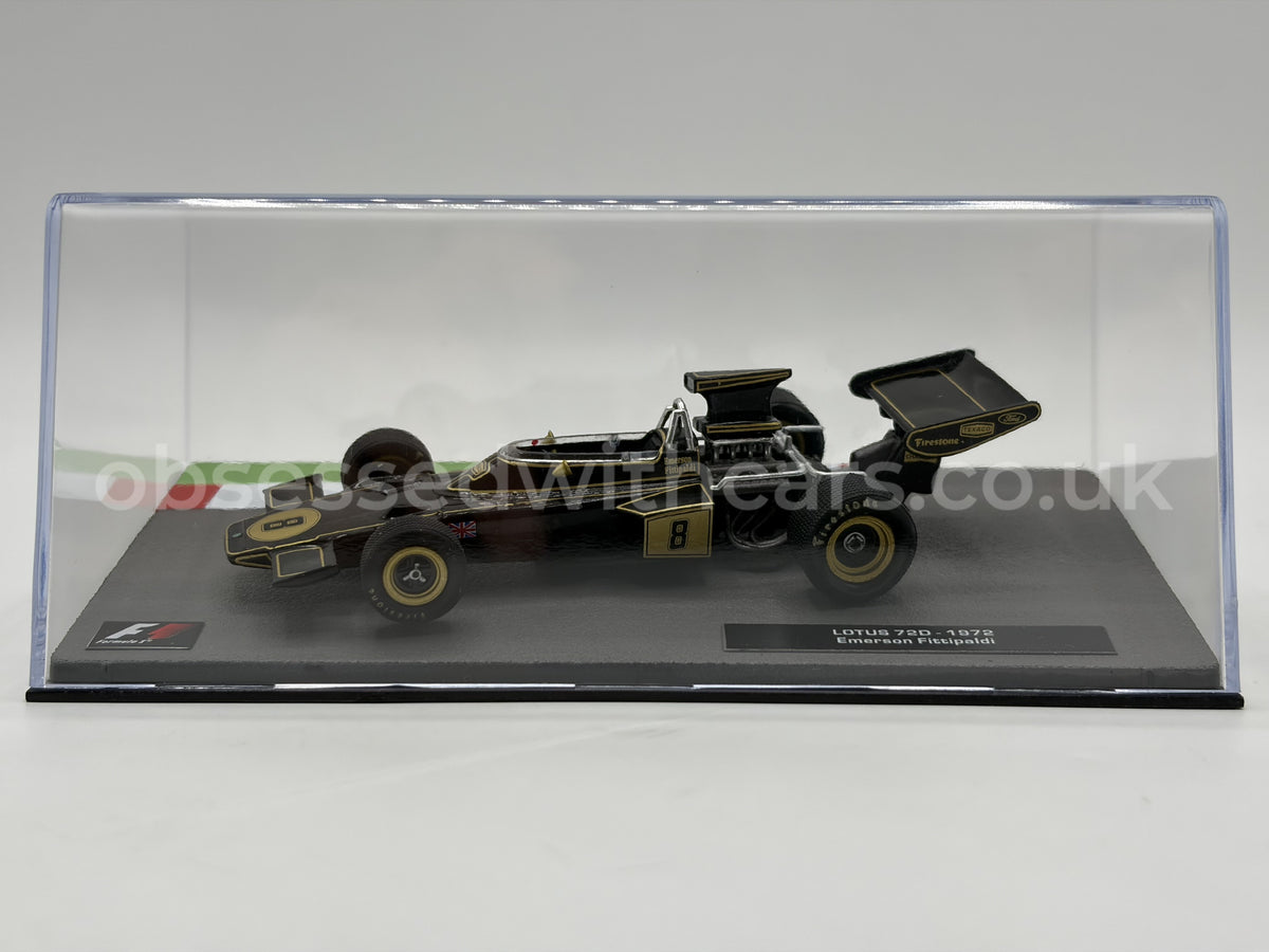 1/43 1972 Lotus 72D - Emerson Fittipaldi | Model F1 Car