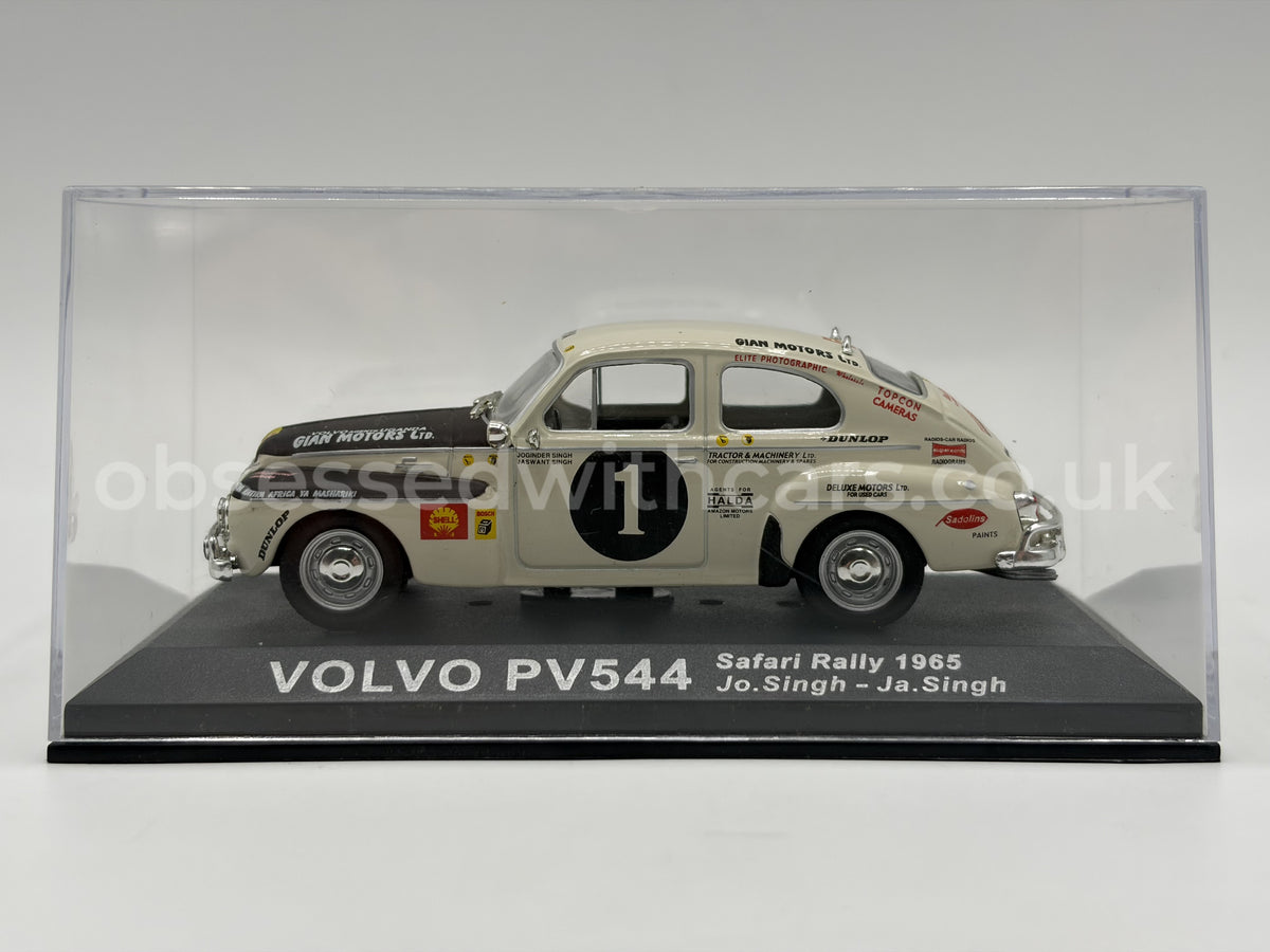 1/43 1965 Volvo PV544 - Safari Rally - Singh / Singh | Model Rally Car