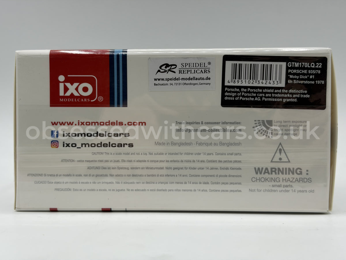 1/43 1978 Porsche 935/78 “Moby Dick” - 6h Silverstone - Mass / Ickx | Model Car