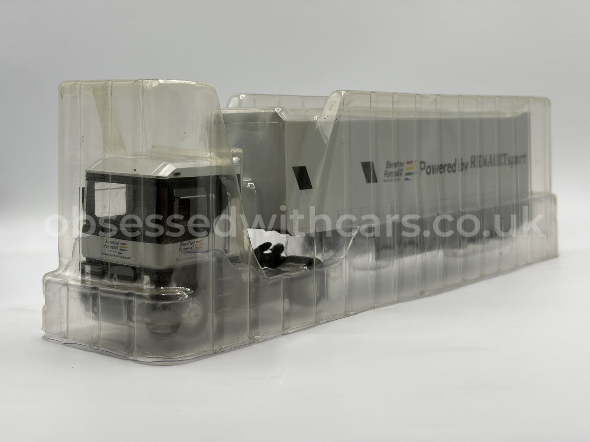 1/43 1995 Renault Magnum Transporter Truck - Benetton F1 Team