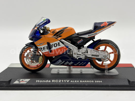 1/24 2004 Honda RC211V - Alex Barros | Racing Bike Model