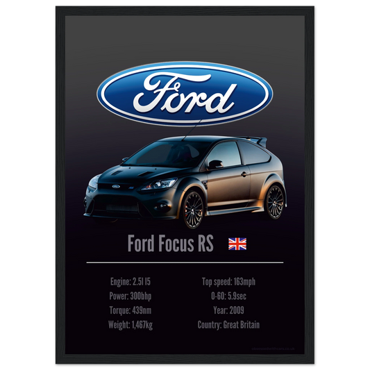 Ford Focus RS Poster - Accent Collection