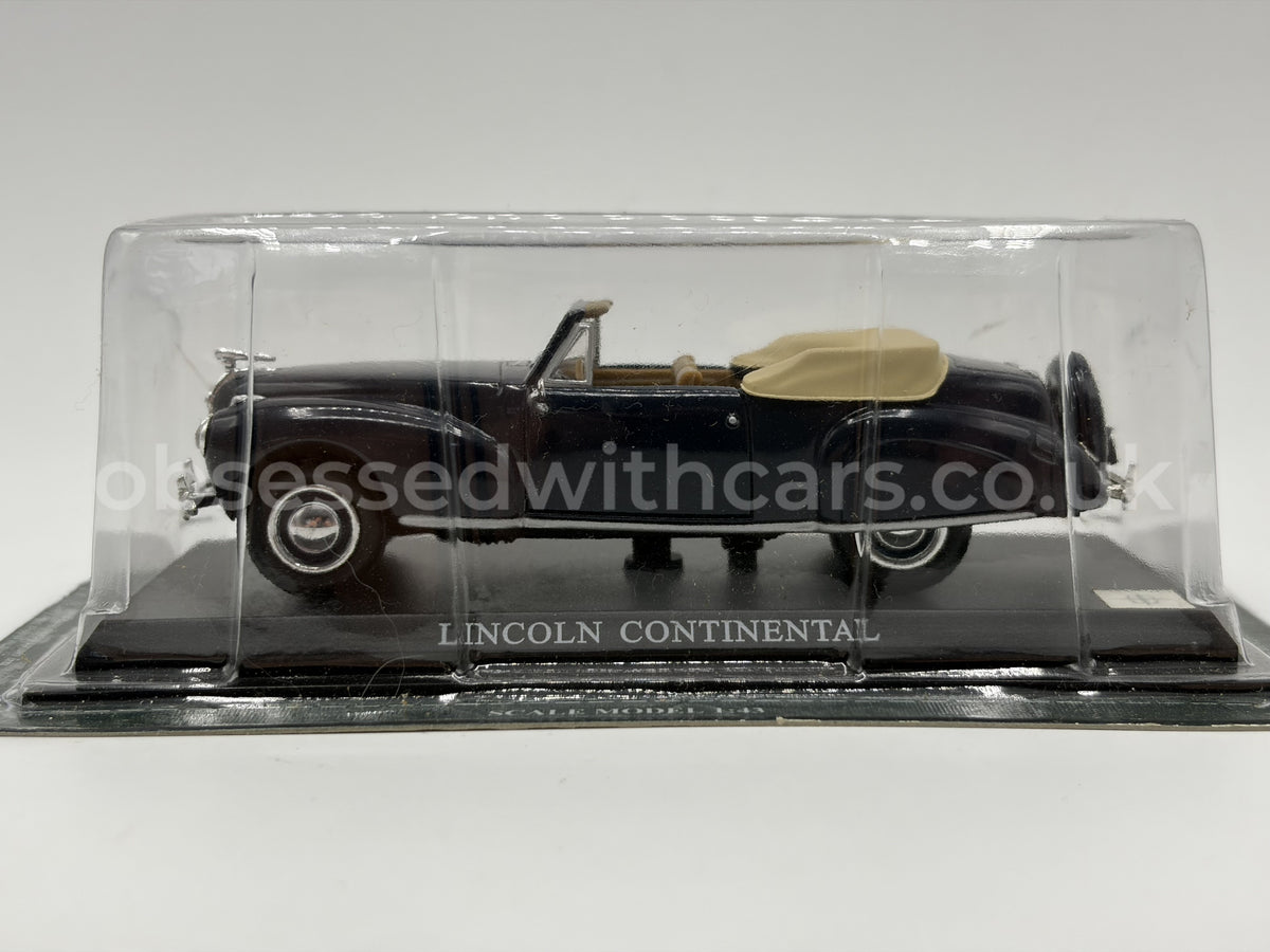 1/43 1941 Lincoln Continental Convertible - Del Prado | Model Car