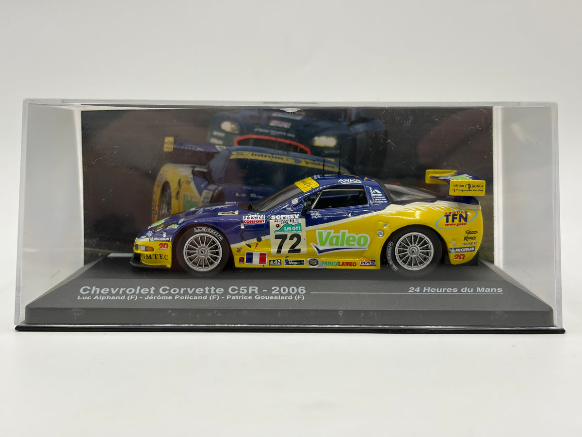 1/43 2006 Chevrolet Corvette C5-R - Alphand / Policand / Goueslard | Model Le Mans Car