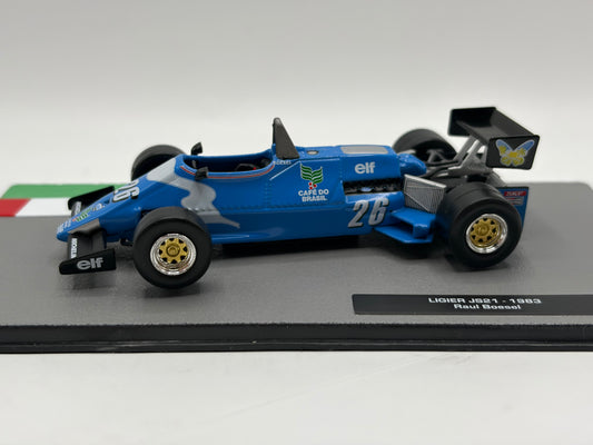 1/43 1983 Ligier JS21 - Raul Boesel | Model F1 Car