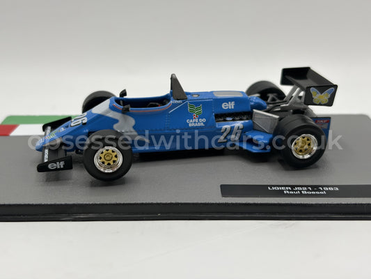 1/43 1983 Ligier JS21 - Raul Boesel | Model F1 Car
