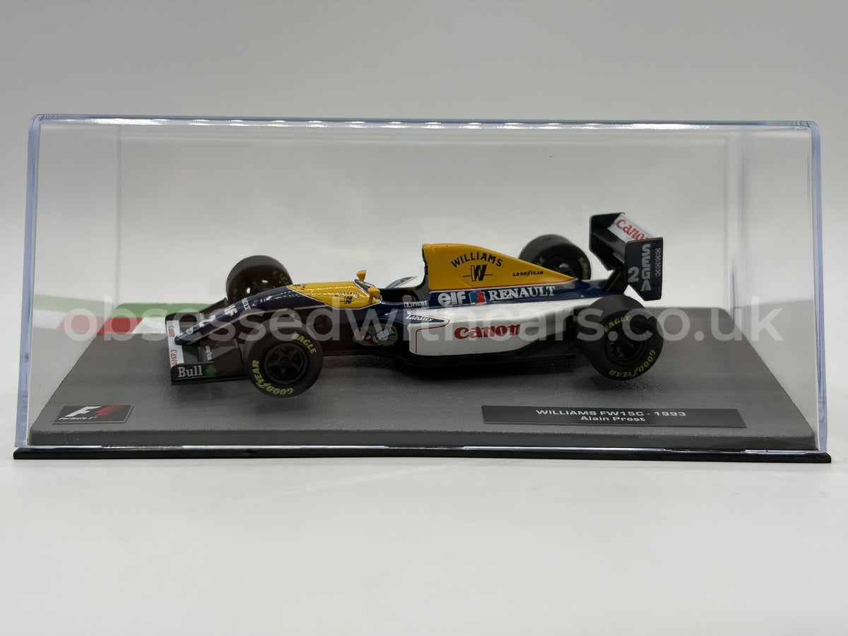 1/43 1993 Williams FW15C - Alain Prost | Model F1 Car