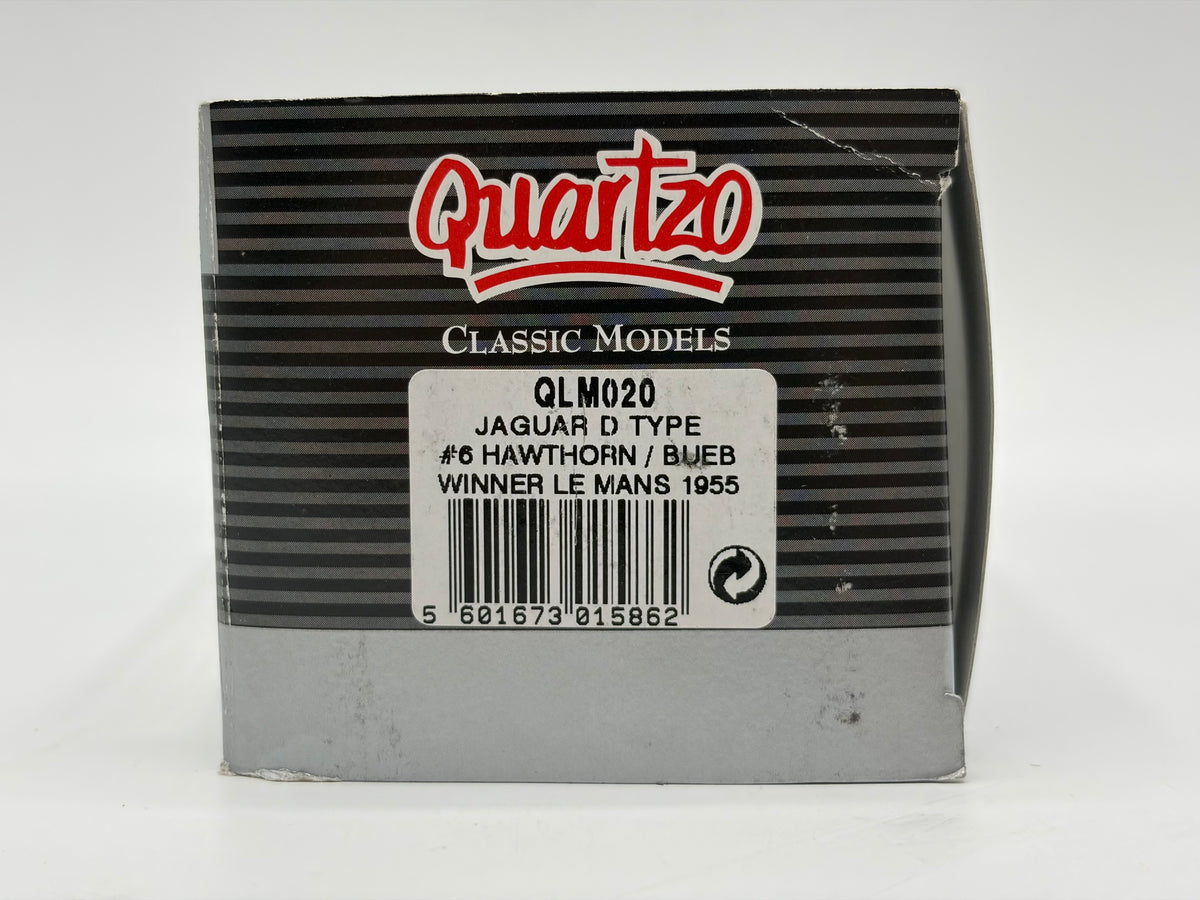 1/43 1955 Jaguar D-Type - Hawthorn / Bueb - Quartzo | Model Le Mans Car