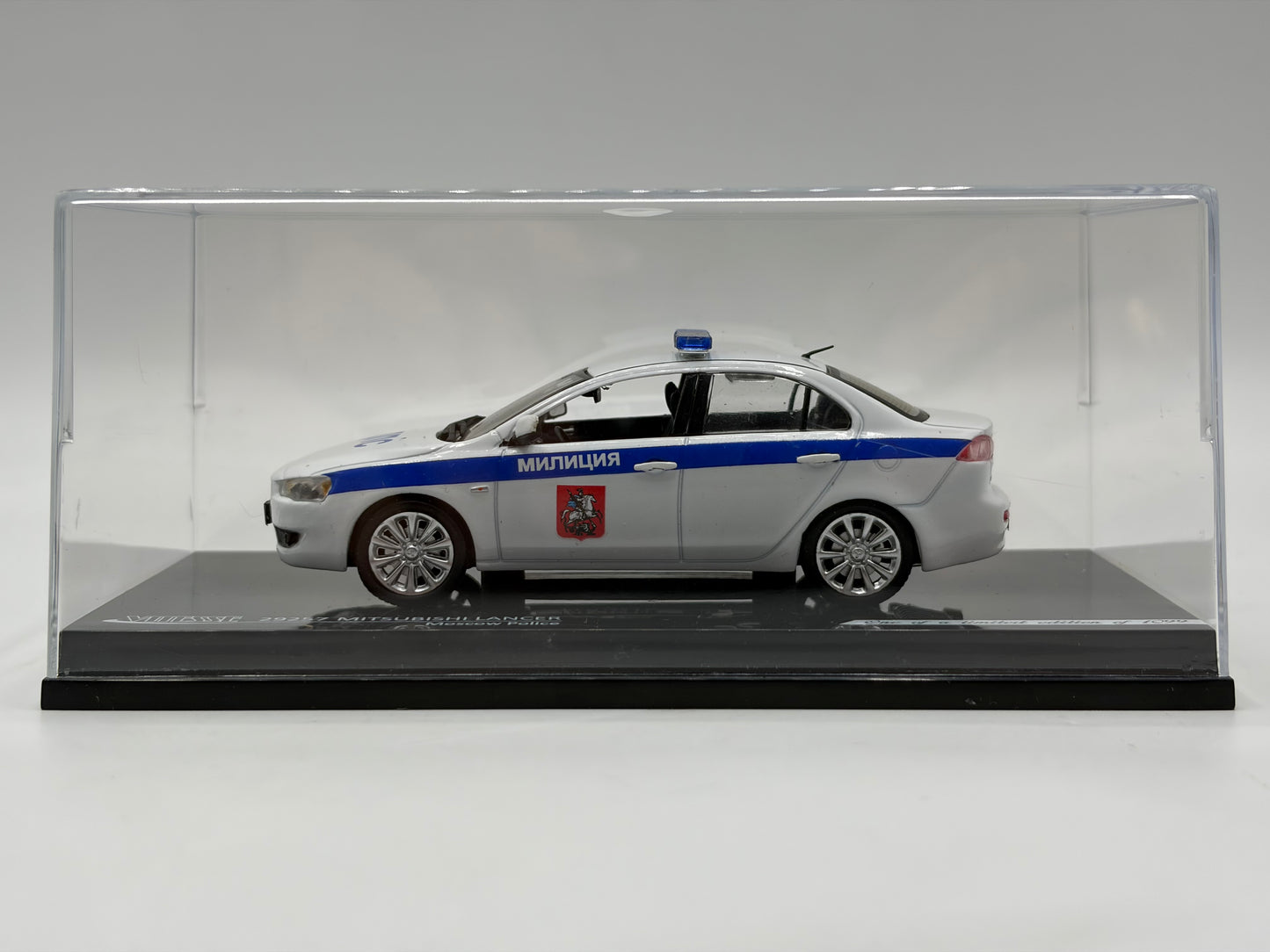 1/43 2009 Mitsubishi Lancer - Moscow Police | Model Police Car