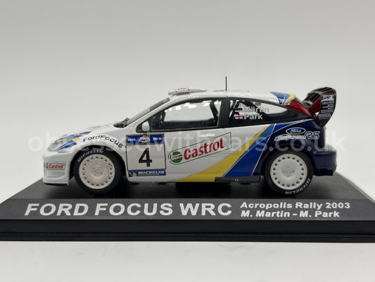 1/43 2003 Ford Focus WRC - Acropolis Rally - Martin / Park | Model Rally Car