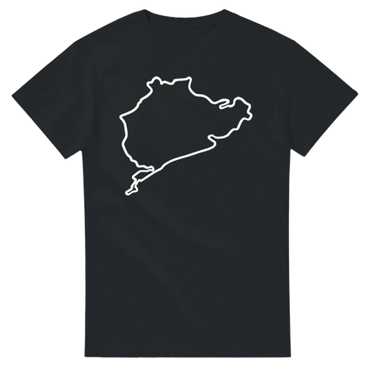 Nurburgring Race Track Outline T-Shirt