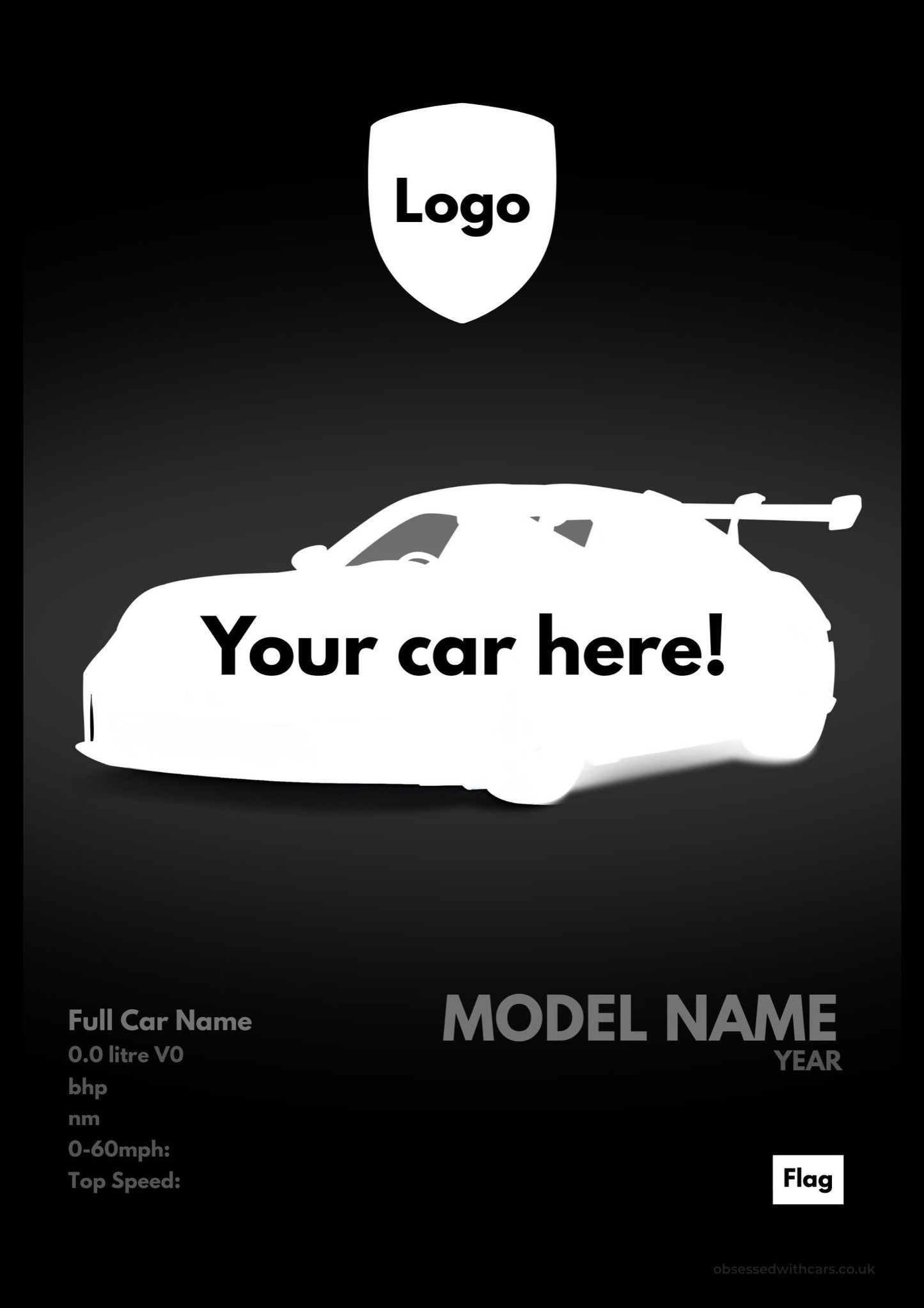 001 Custom Car Wall Art - Your Own Car