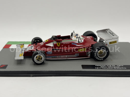 1/43 1977 Ferrari 312 T2 – Gilles Villeneuve | Model F1 Car