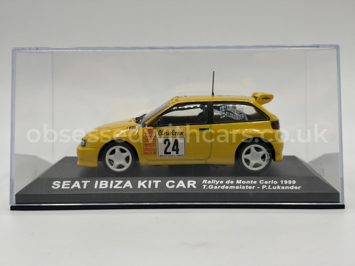 1/43 1999 Seat Ibiza GTI Evo 2 Kit Car - Monte Carlo Rally - Gardemeister / Lukander | Model Rally Car