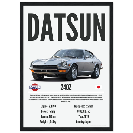Datsun 240Z Poster - Precision Collection