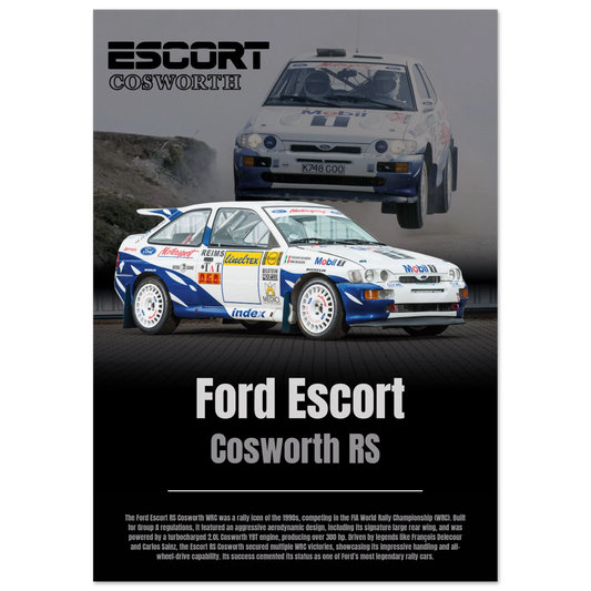 Ford Escort Cosworth RS Poster