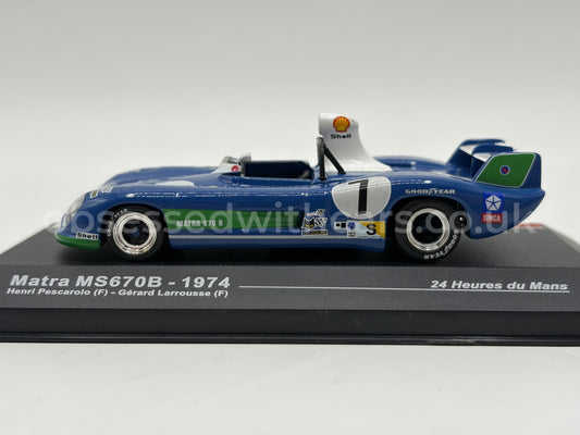 1/43 1974 Matra MS670B - Le Mans Winner - Pescarolo / Larrousse | Model Le Mans Car