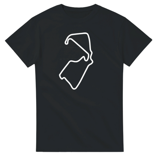 Silverstone Race Track Outline T-Shirt