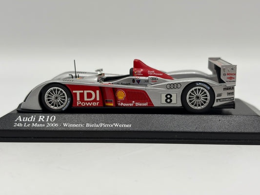 1/43 2006 Audi R10 TDI - Biela / Pirro / Werner - Minichamps | Model Le Mans Car
