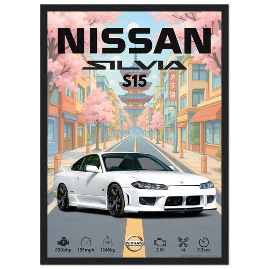 Nissan Silvia S15 Poster - Abstract Collection