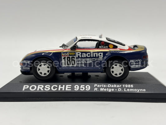 1/43 1986 Porsche 959 - Paris-Dakar - Metge / Lemoyne | Model Rally Car