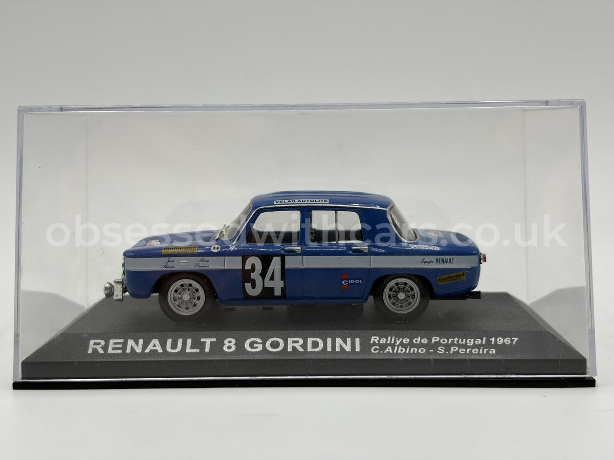 1/43 1967 Renault 8 Gordini - Rally de Portugal - Albino / Pereira | Model Rally Car