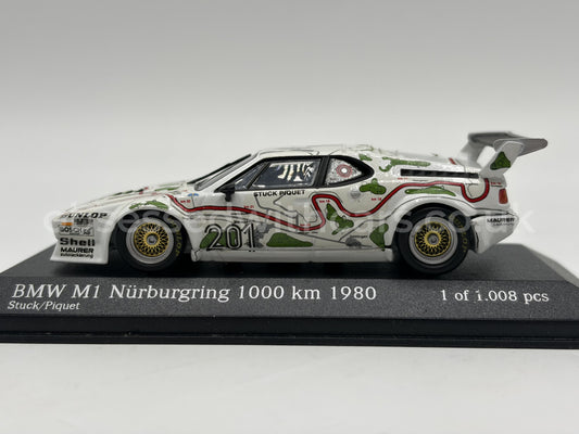 1/43 1980 BMW M1 - Stuck / Piquet - Minichamps | Model Car
