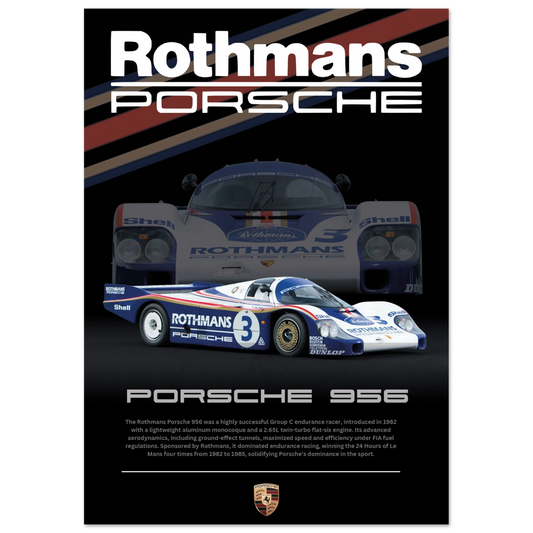 Porsche 956 Poster