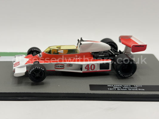 1/43 1977 McLaren M23 - Gilles Villeneuve | Model F1 Car
