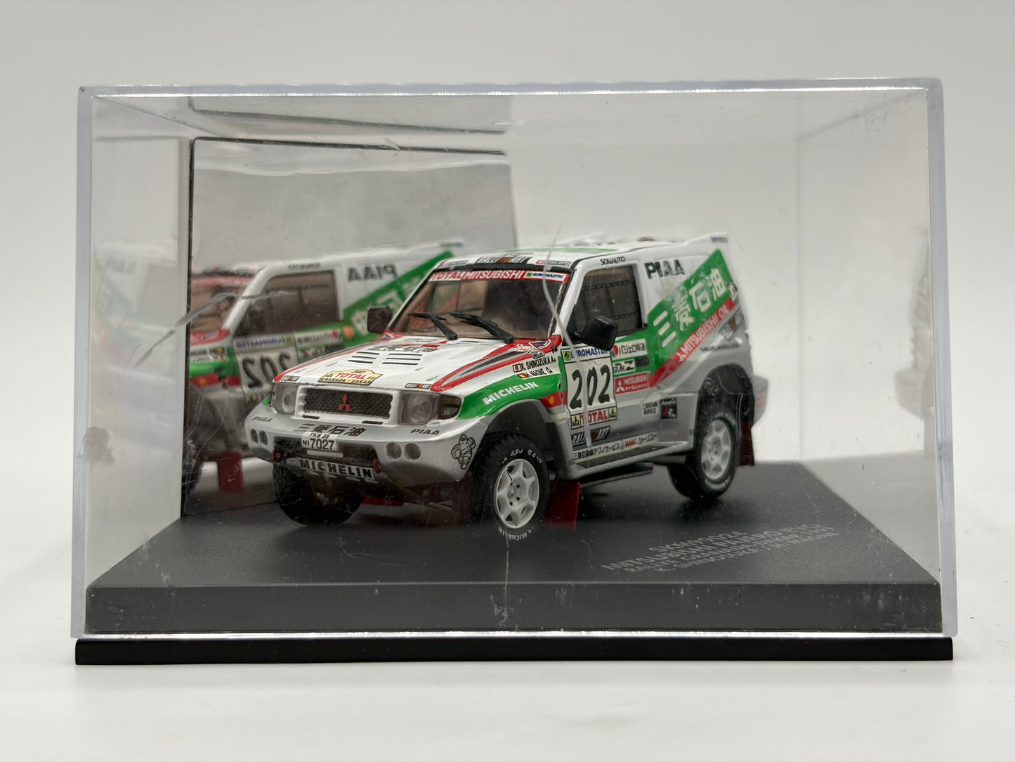 1/43 1999 Mitsubishi Pajero Evo - Granada-Dakar Rally - Shinozuka / Magne | Model Rally Car