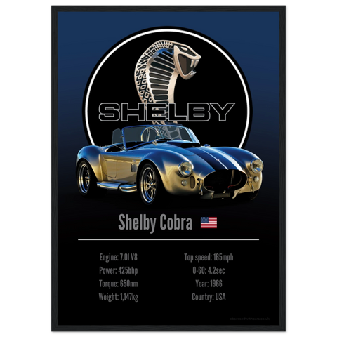 380 Shelby Cobra Poster - Accent Collection