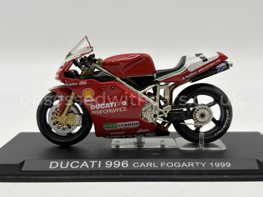 1/24 1999 Ducati 996 - Carl Fogarty | Champion Racing Bikes