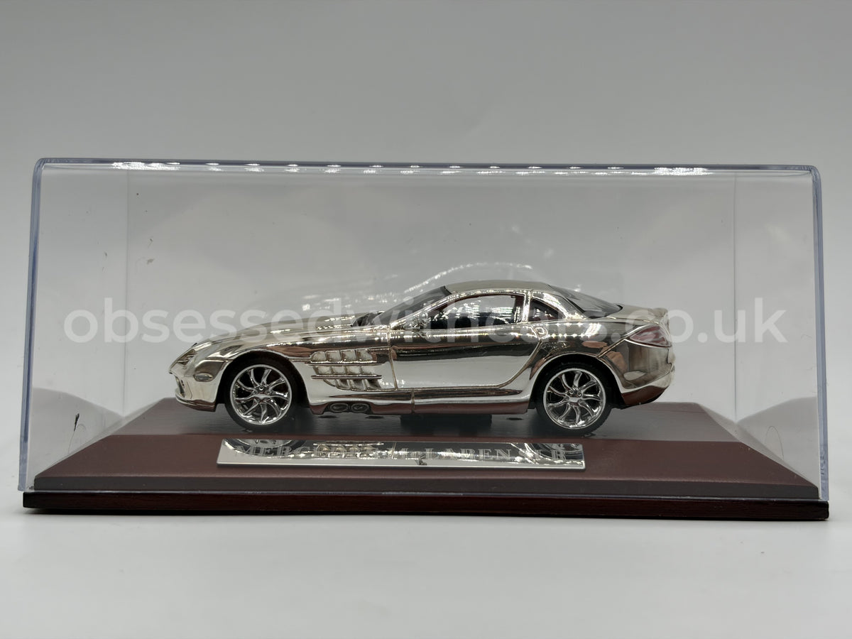 1/43 2003 Mercedes-Benz SLR McLaren - Chrome | Model Car