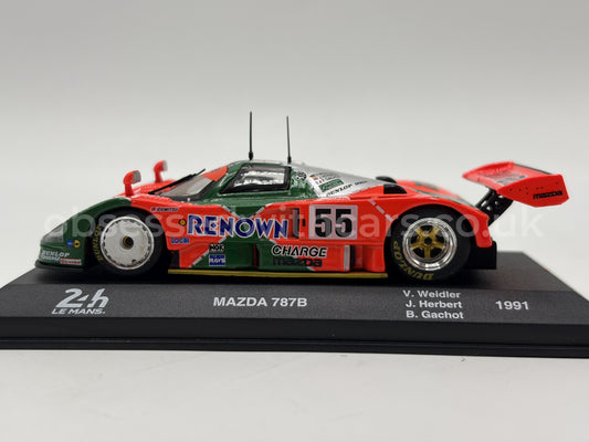 1/43 1991 Mazda 787B - Herbert / Weidler / Gachot | Model Le Mans Car