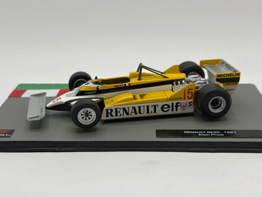 1/43 1981 Renault RE30 - Alain Prost | Model F1 Car