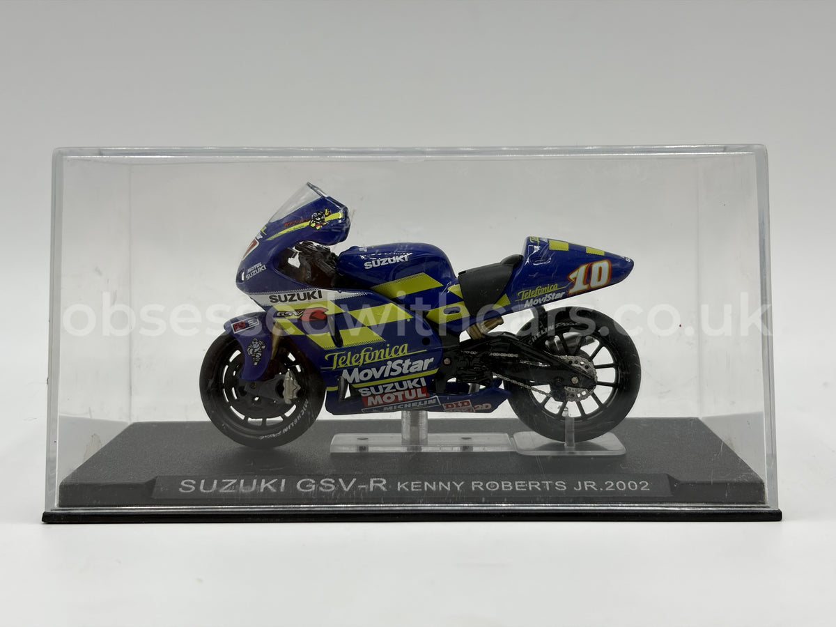 1/24 2002 Suzuki GSV-R - Kenny Roberts JR | Champion Racing Bikes