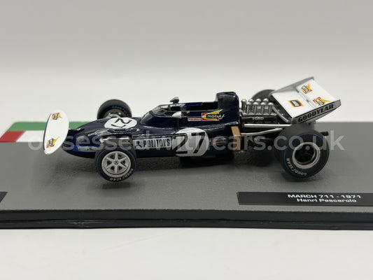 1/43 1971 March 711 - Henri Pescarolo | Model F1 Car