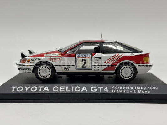 1/43 1990 Toyota Celica GT4 - Acropolis Rally - Sainz / Moya | Model Rally Car