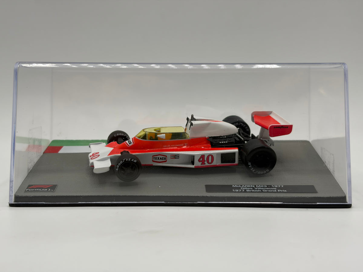 1/43 1977 McLaren M23 - Gilles Villeneuve | Model F1 Car
