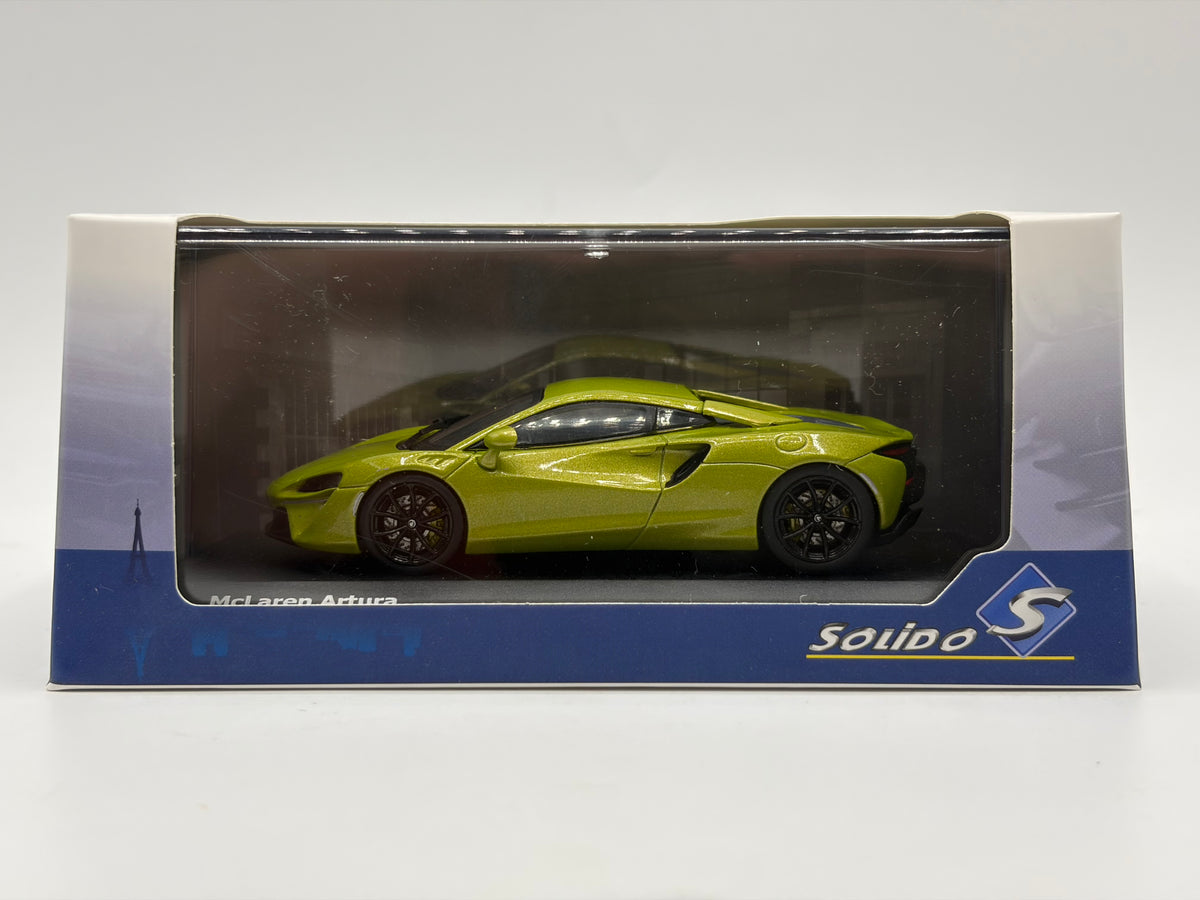 1/43 2022 McLaren Artura - Flex Green - Solido | Model Car
