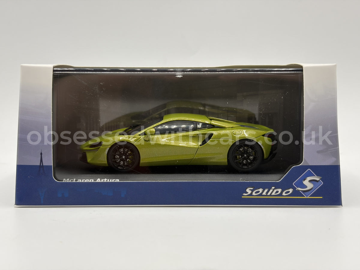 1/43 2022 McLaren Artura - Flex Green - Solido | Model Car